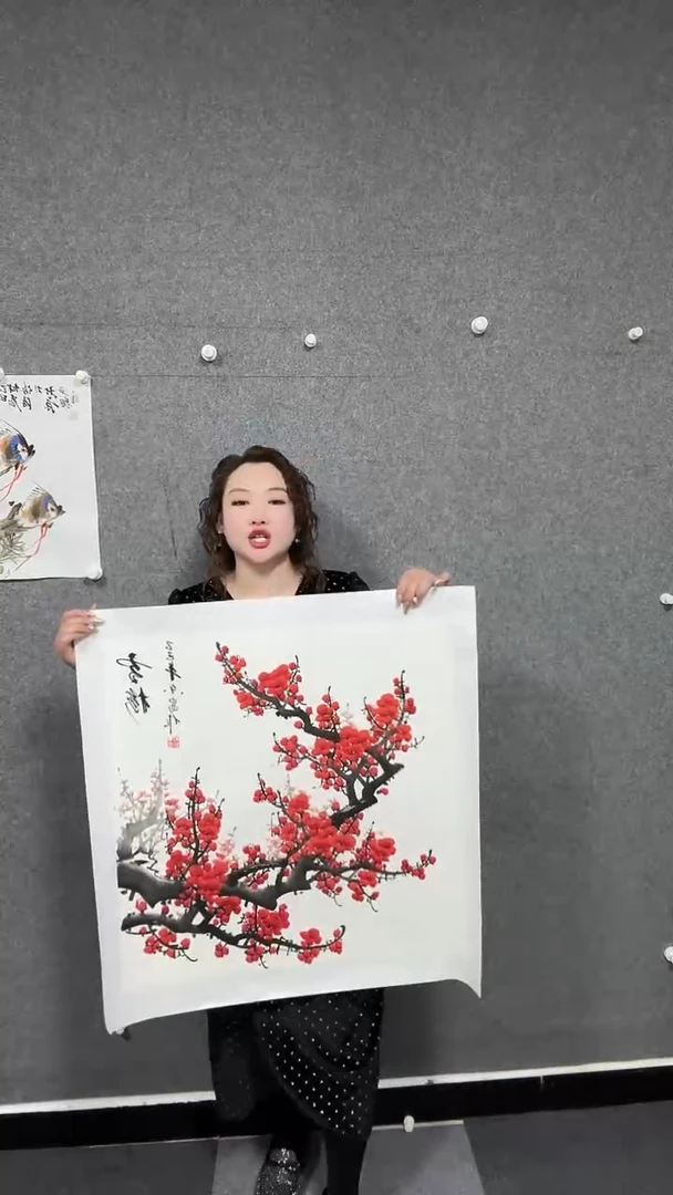 【闪购商品】书法梁东安手绘国画