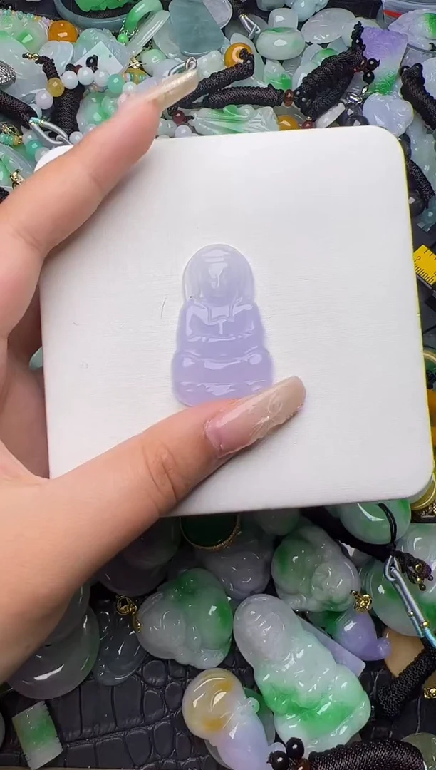 翡翠未镶嵌颈饰天然缅甸翡翠吊坠