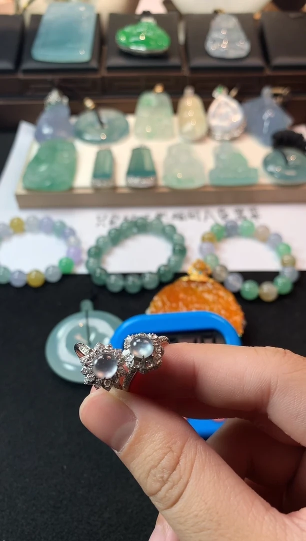 未镶嵌定制翡翠然*~ 4048毛货不退不换