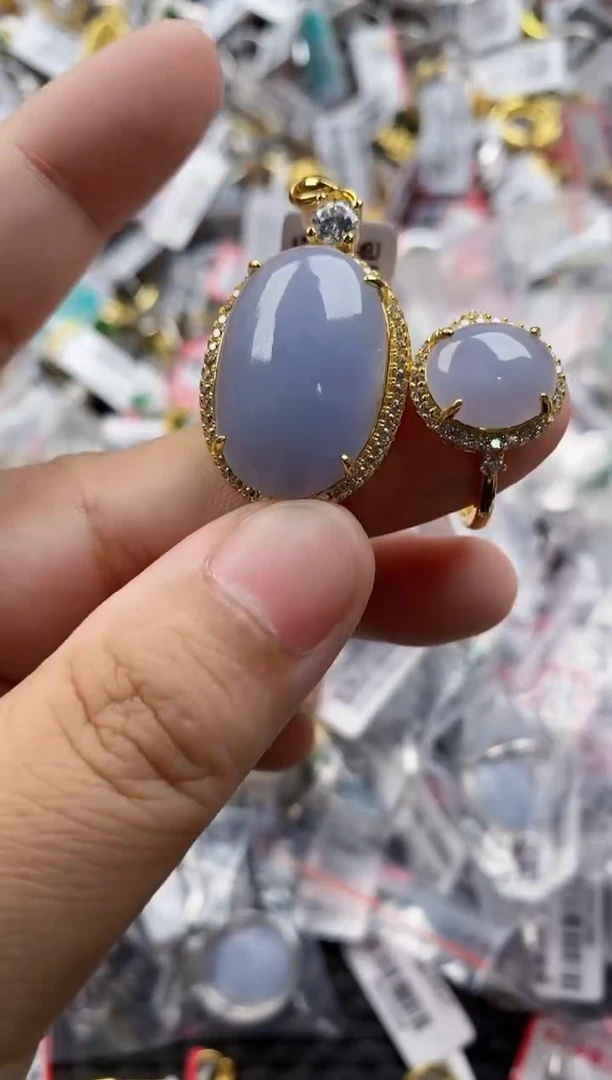 翡翠戒指银S925镶嵌3333    6