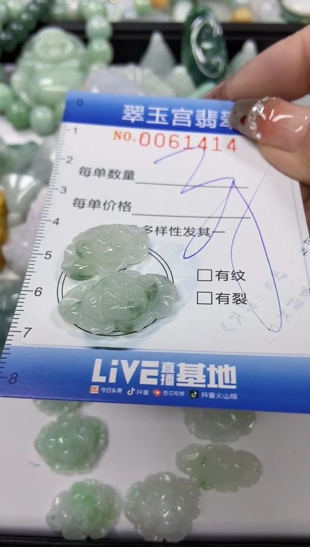 【闪购商品】翡翠颈饰未镶嵌闪购商品0061414