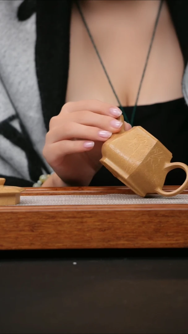 茶壶紫砂原矿手工制作紫砂作品