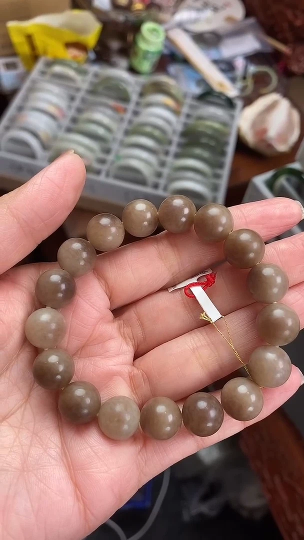 未镶嵌手串和田玉（糖玉）和田玉糖玉手串12mm