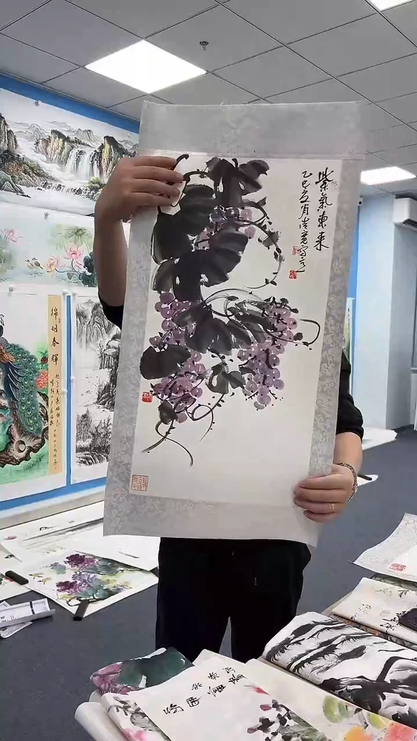 国画 同类型随机葡萄