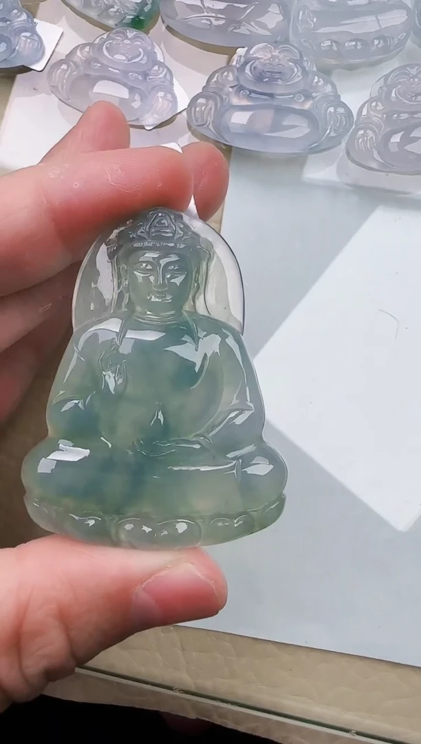 颈饰未镶嵌翡翠缅甸翡翠a货