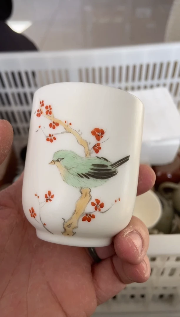 杯子瓷无运费险有瑕疵的摄影的产品有使用过的痕迹有点脏介意勿拍