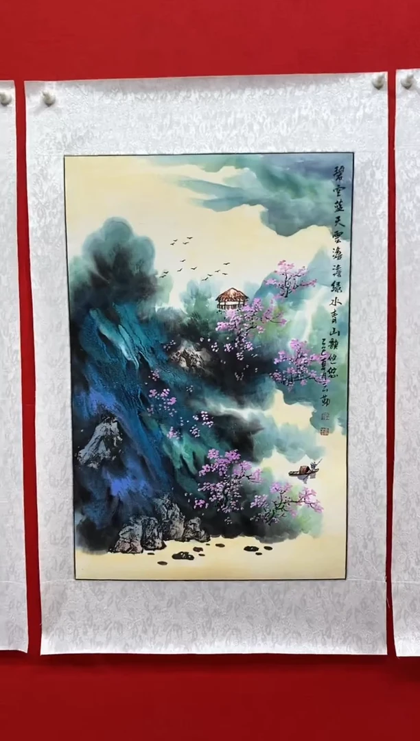 国画国画NYQ杰牛云勤老师作品