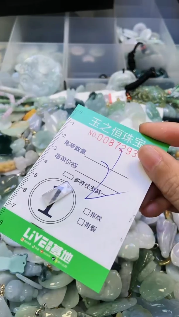 翡翠未镶嵌颈饰闪购0087293