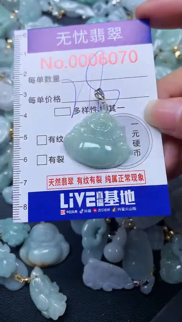 颈饰未镶嵌翡翠6070