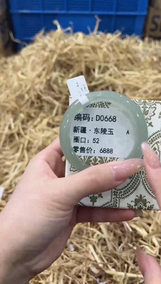 未镶嵌手镯石英质玉D0668