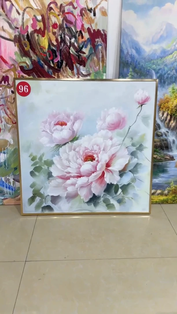 精品手绘油画作品《风景》80*80外