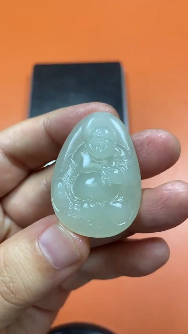 颈饰未镶嵌和田玉浅**然1