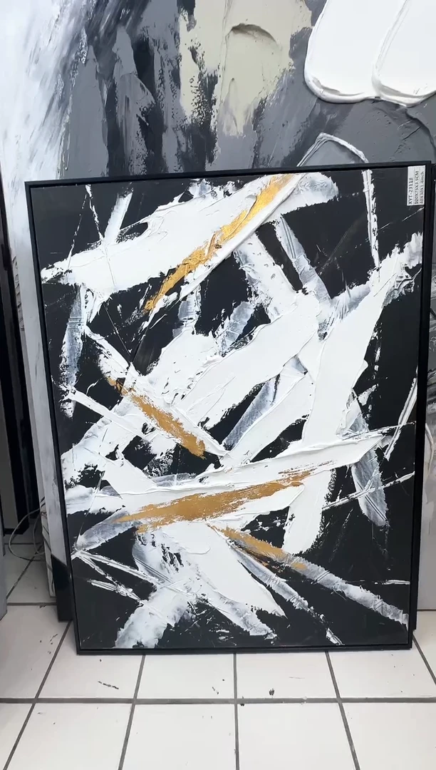 168现代艺术装饰画油画70cm*100cm
