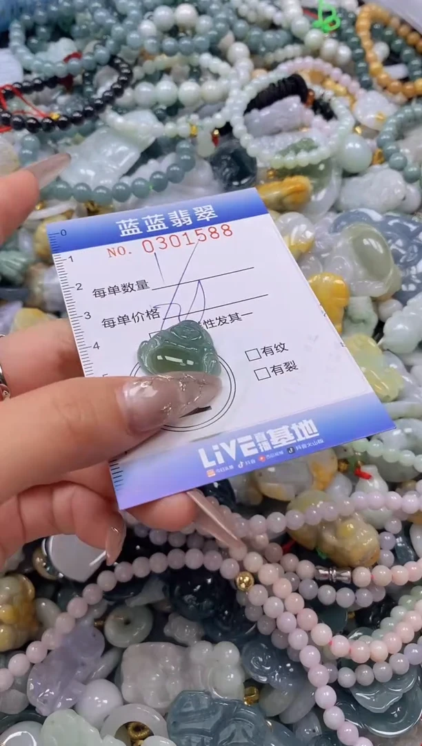 翡翠未镶嵌颈饰闪购0301588多样性发其一