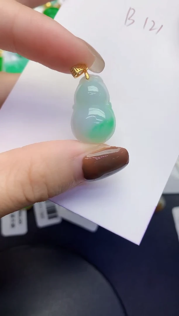 颈饰未镶嵌翡翠缅甸天然翡翠A货