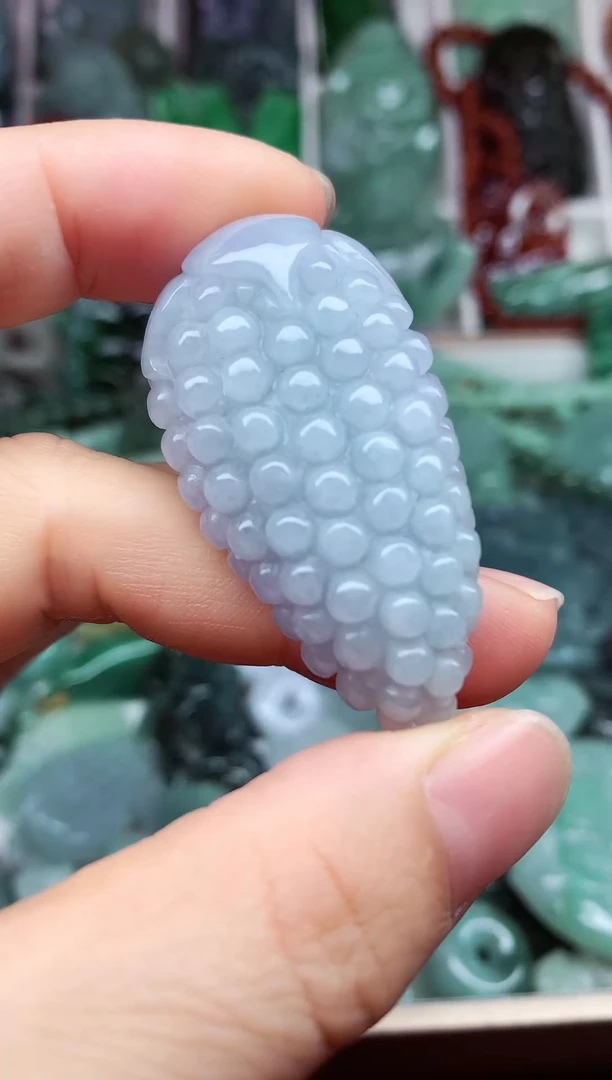 颈饰未镶嵌翡翠翡翠A货吊坠天然缅甸玉