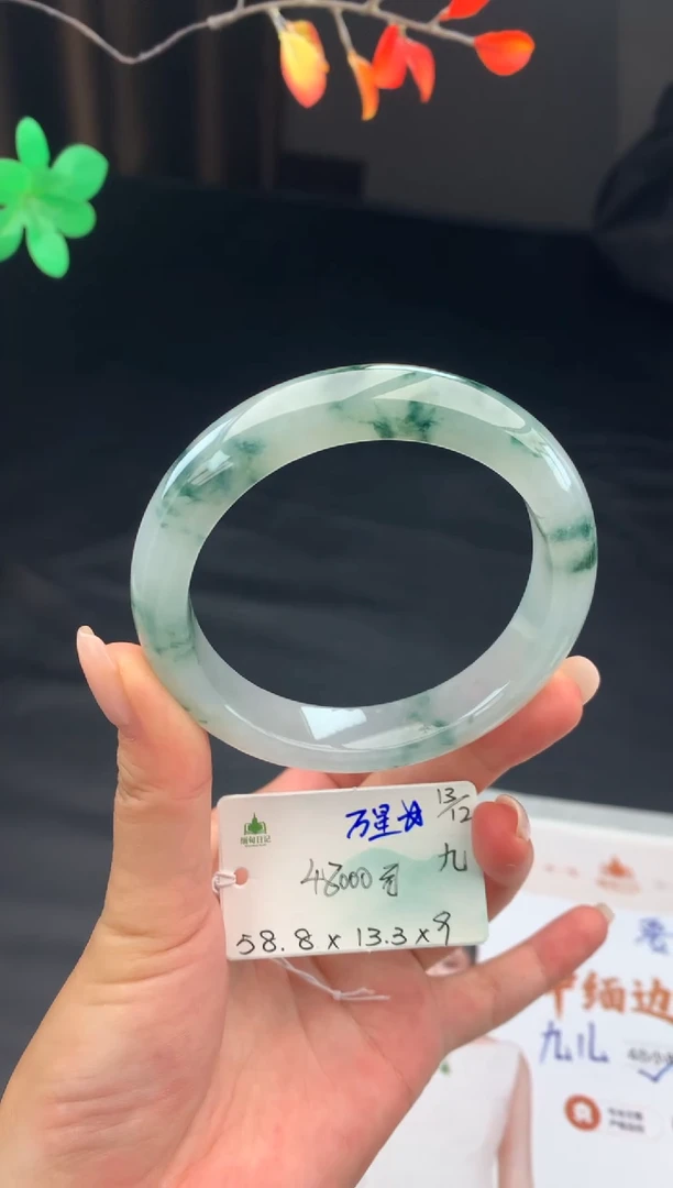 未镶嵌手镯翡翠翡翠自带#送人#，假一赔三