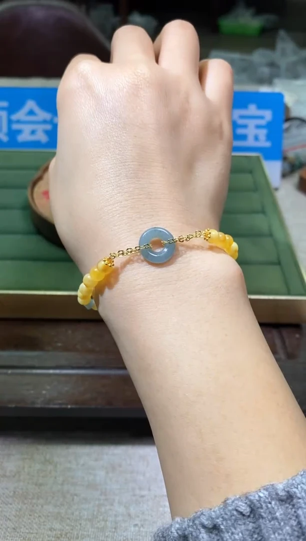 【闪购商品】琥珀手链未镶嵌多样性发一件040