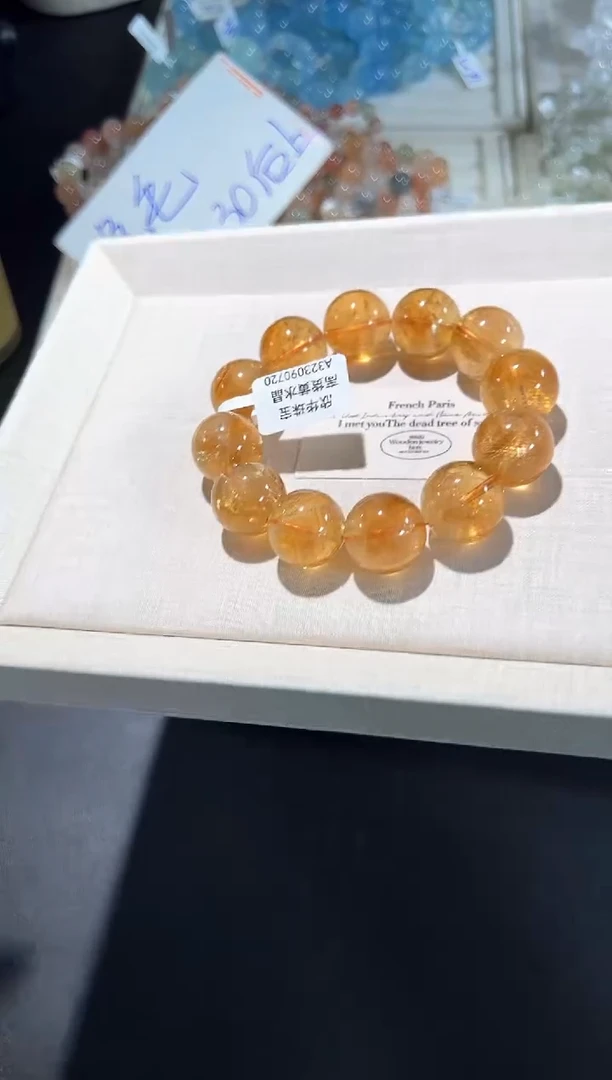 未镶嵌手串水晶17o多样性发其一【1条】默认微瑕18mm