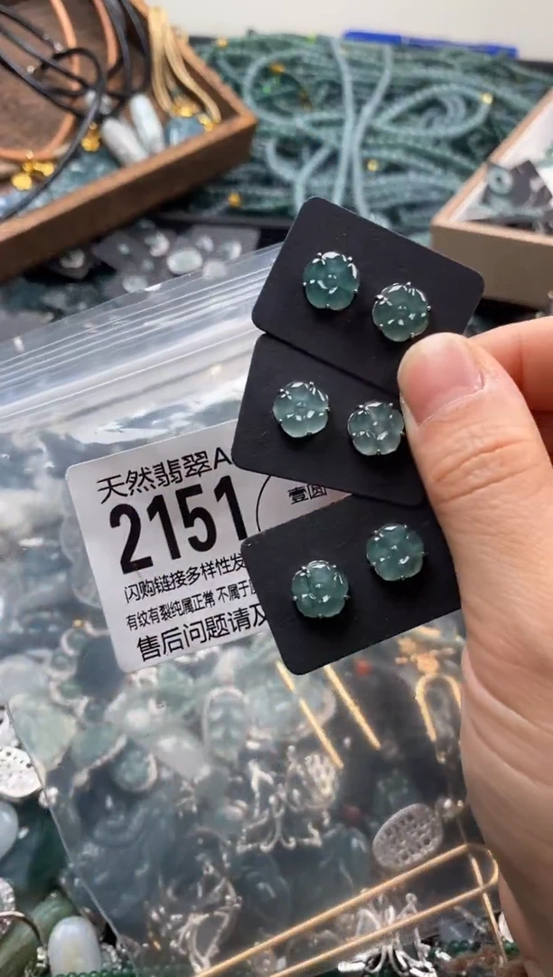 【闪购商品】翡翠颈饰未镶嵌多样性发其一2151