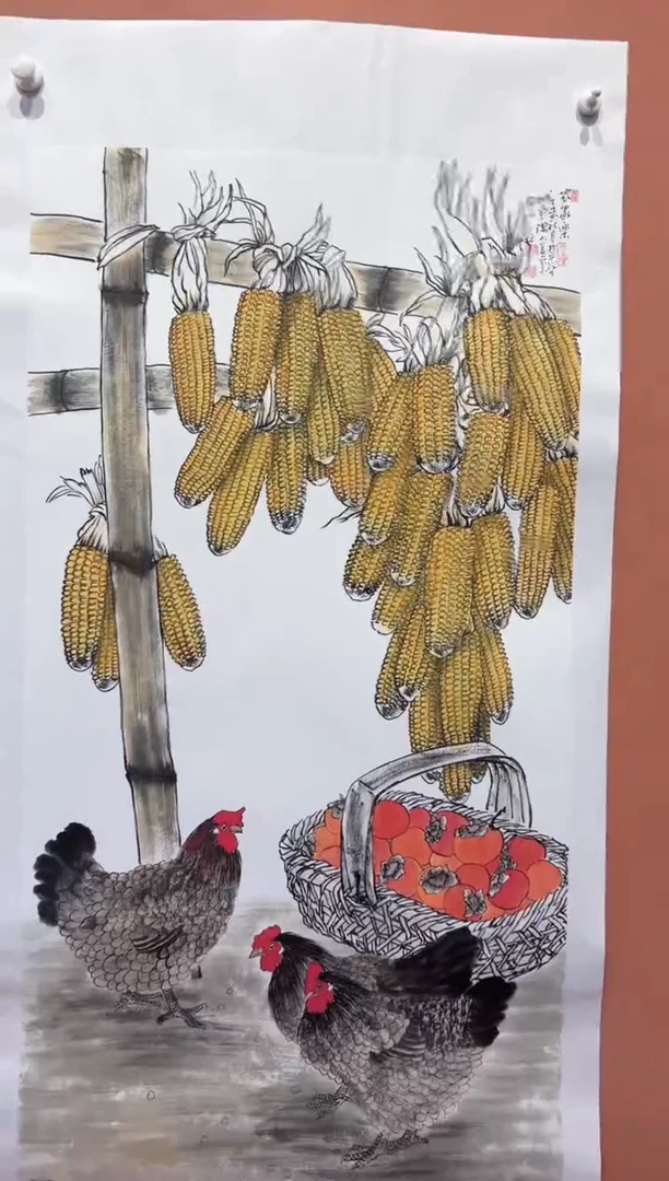 国画师立照老师国画作品