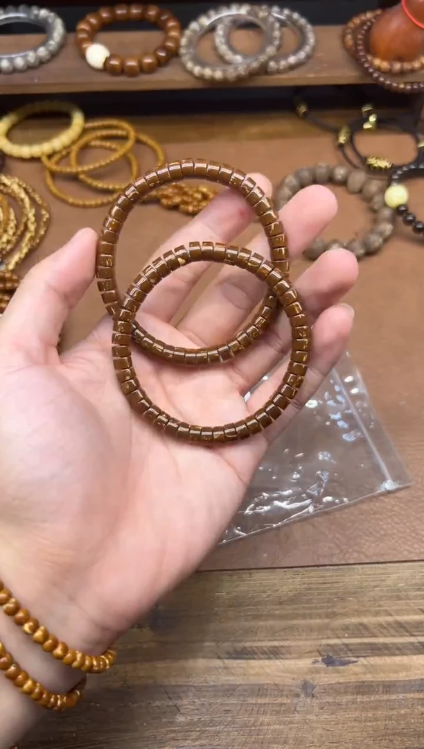手串紫金鼠A066 47药片 实心