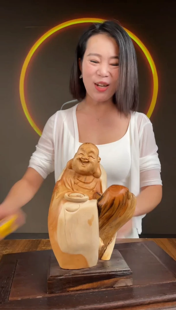 柏木（崖柏）手工摆件,先抢先得! 编号:32