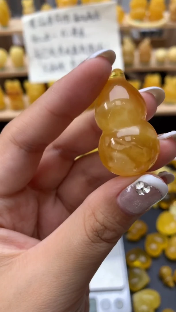 琥珀未镶嵌珠宝奇石139琥珀蜜蜡微瑕