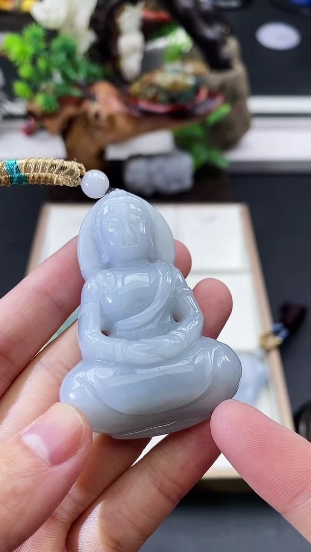 颈饰未镶嵌翡翠天然缅甸A货翡翠