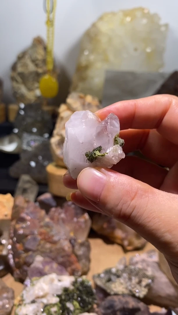 水晶珠宝半成品未镶嵌101晶簇花园