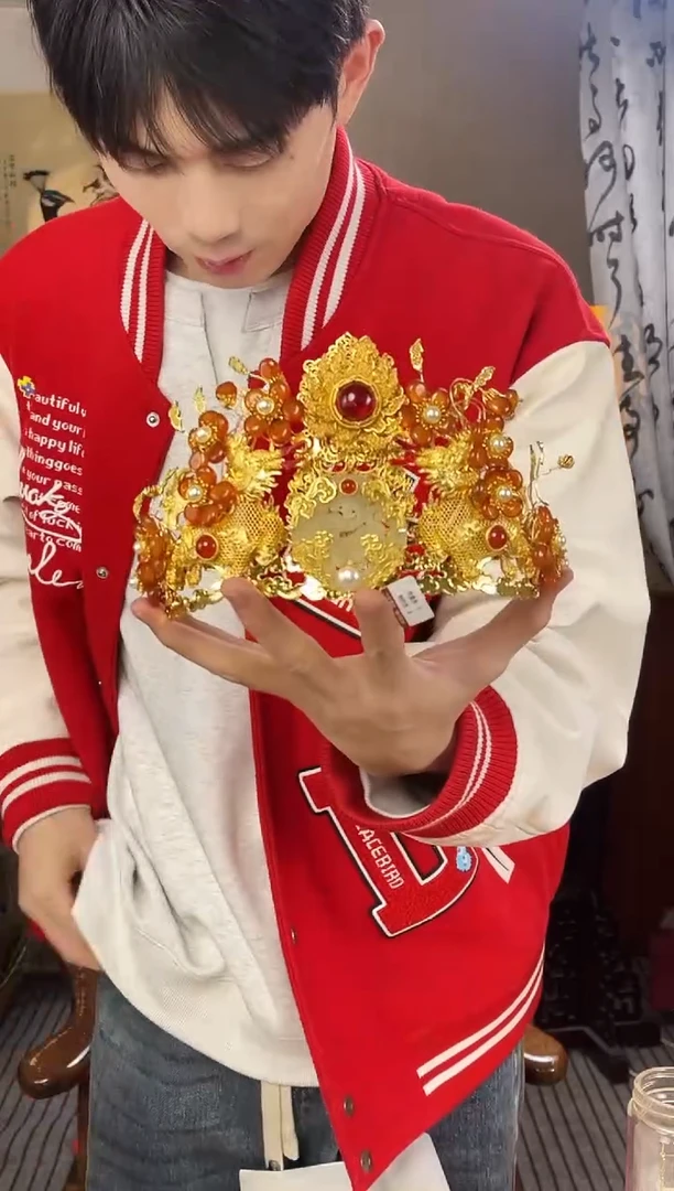 铜合金无微瑕麒麟冠1