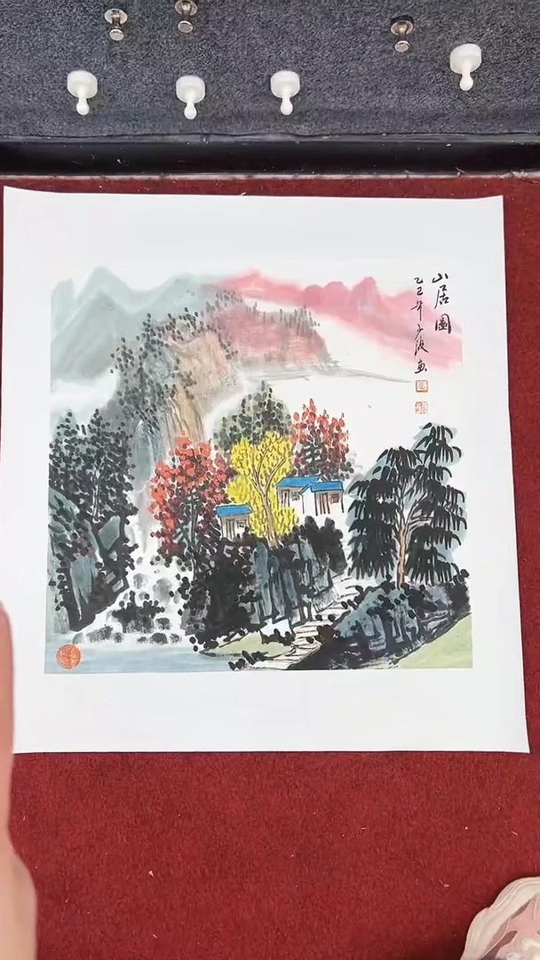 国画卢少波/国画/山水