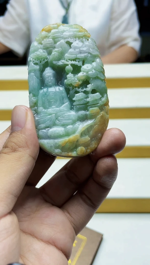 定制翡翠未镶嵌毛货07040035