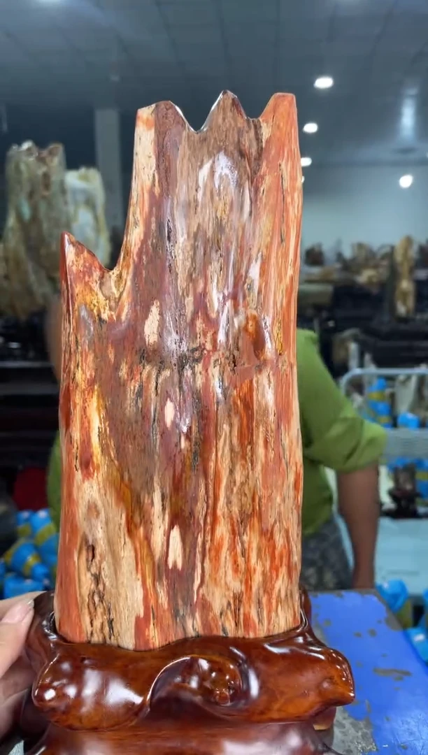硅化玉摆件未镶嵌5
