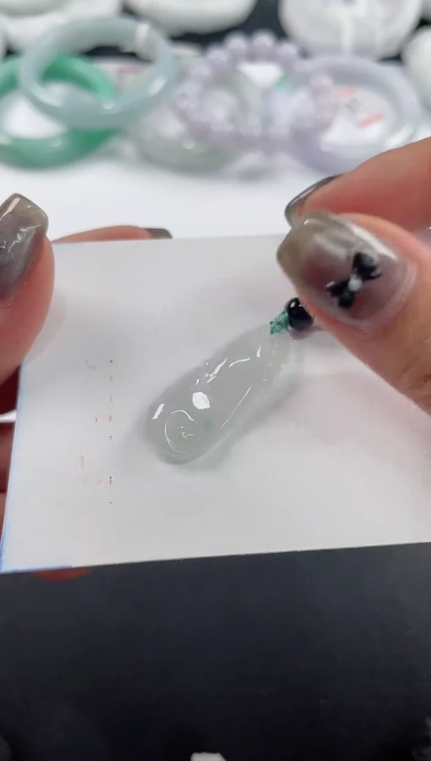 颈饰未镶嵌翡翠基地发货H8357