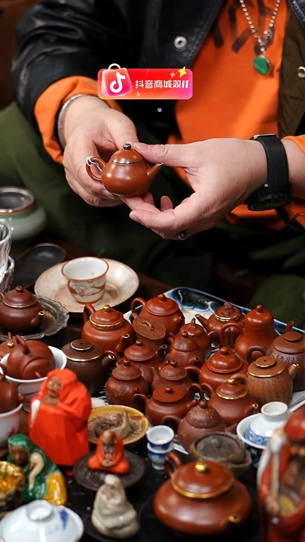 闪购2 35CC 包银小茶壶功夫茶道具