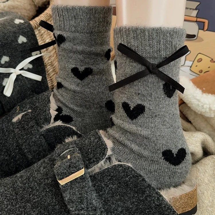 【重工款】（均有保底）高定重工女袜绒高品质刺绣中长筒秋冬女袜-b