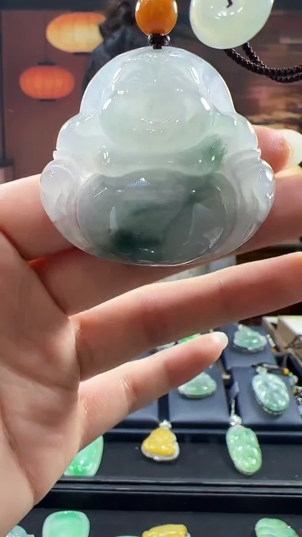 未镶嵌挂件翡翠佛公