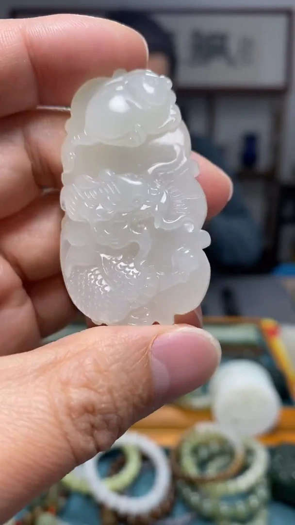 颈饰未镶嵌和田玉116