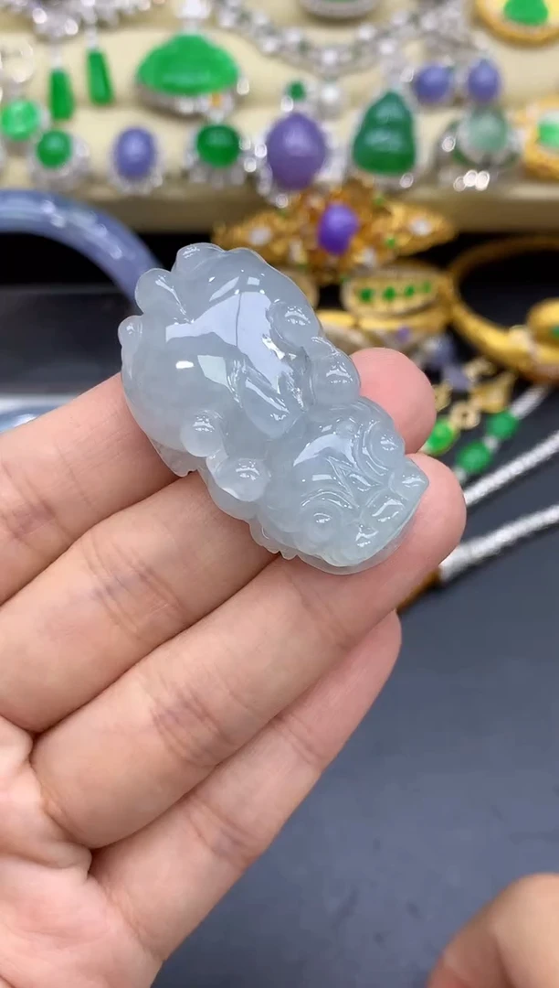 颈饰未镶嵌翡翠245-中国好珍宝