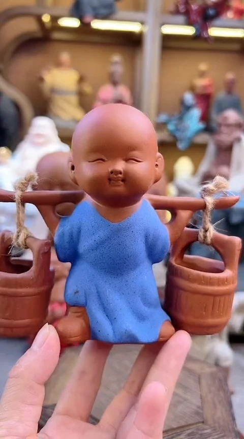 紫砂茶宠器闵茶宠摆件