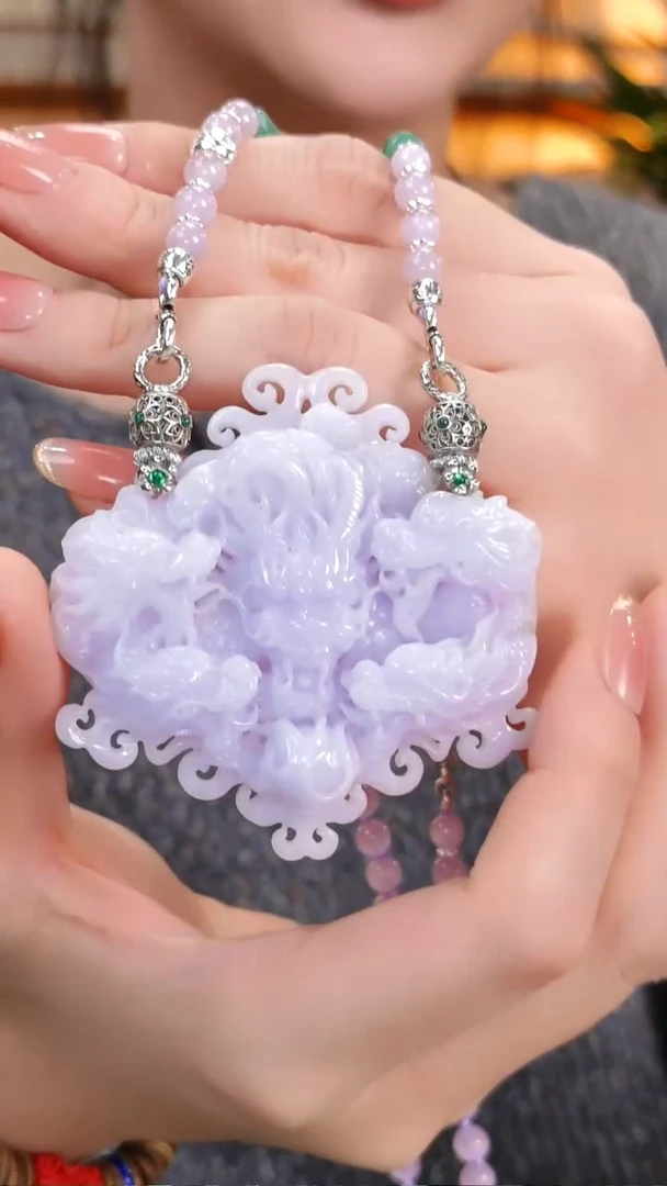 颈饰未镶嵌翡翠国风