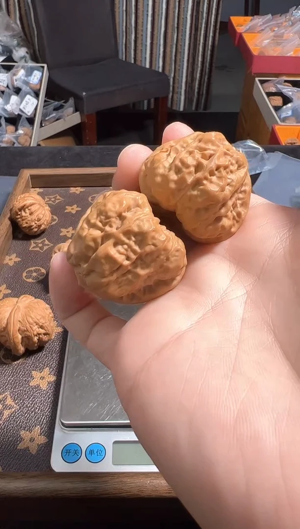 把件核桃40尺全品蛤蟆头