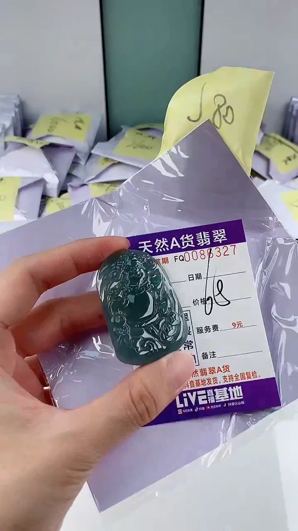 翡翠未镶嵌颈饰