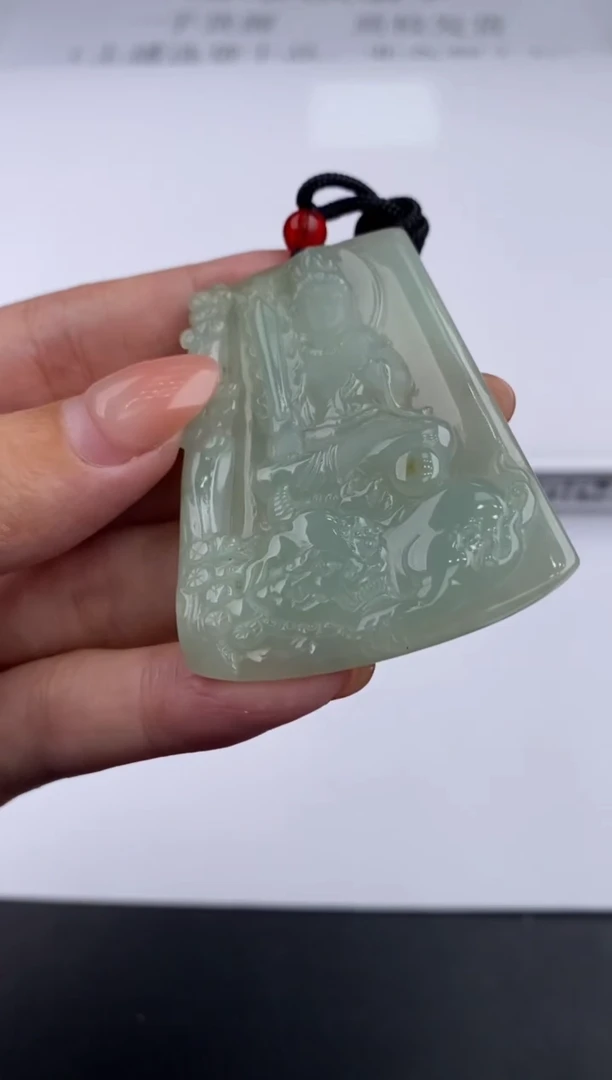 未镶嵌挂件翡翠303192  多人