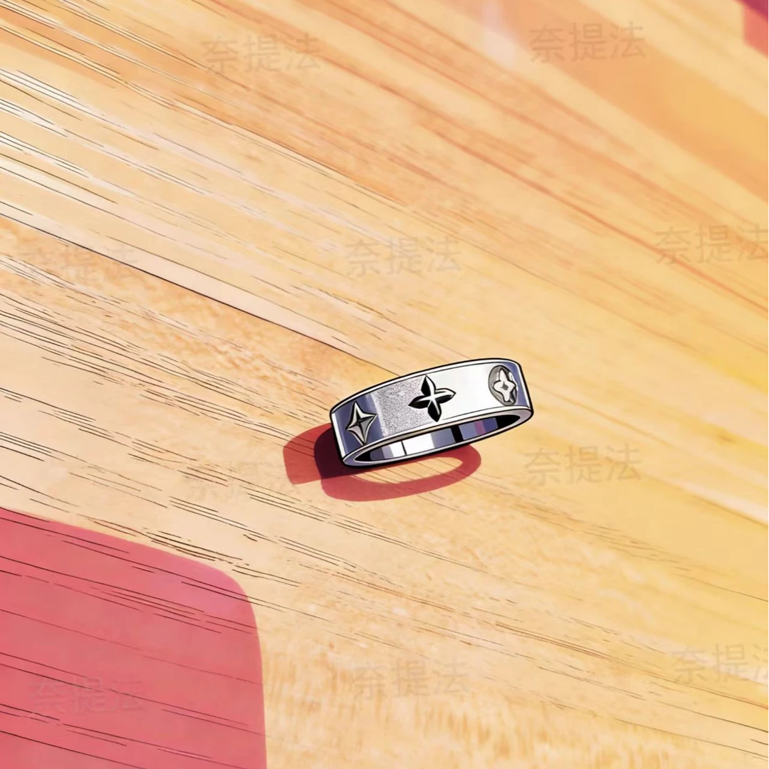 足银戒指 手工素款轻奢老钱风男戒