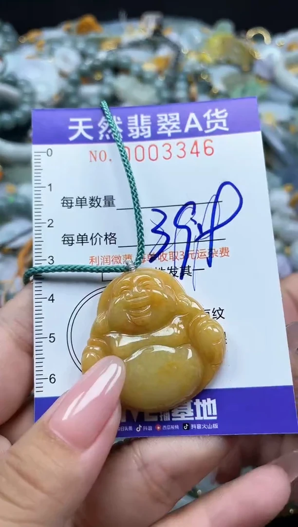 颈饰未镶嵌翡翠03346