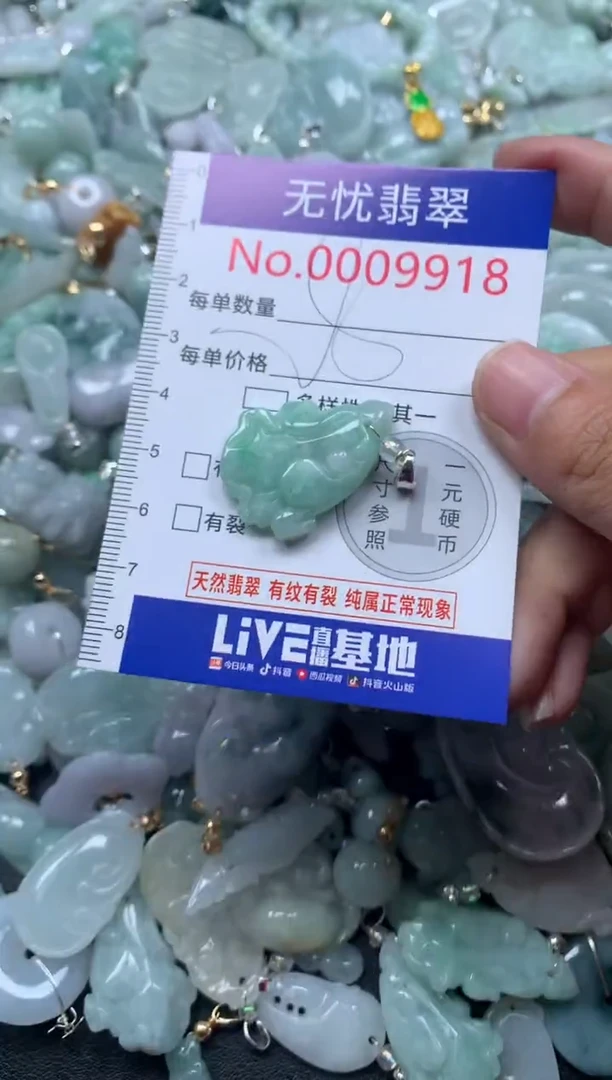 颈饰未镶嵌翡翠9918