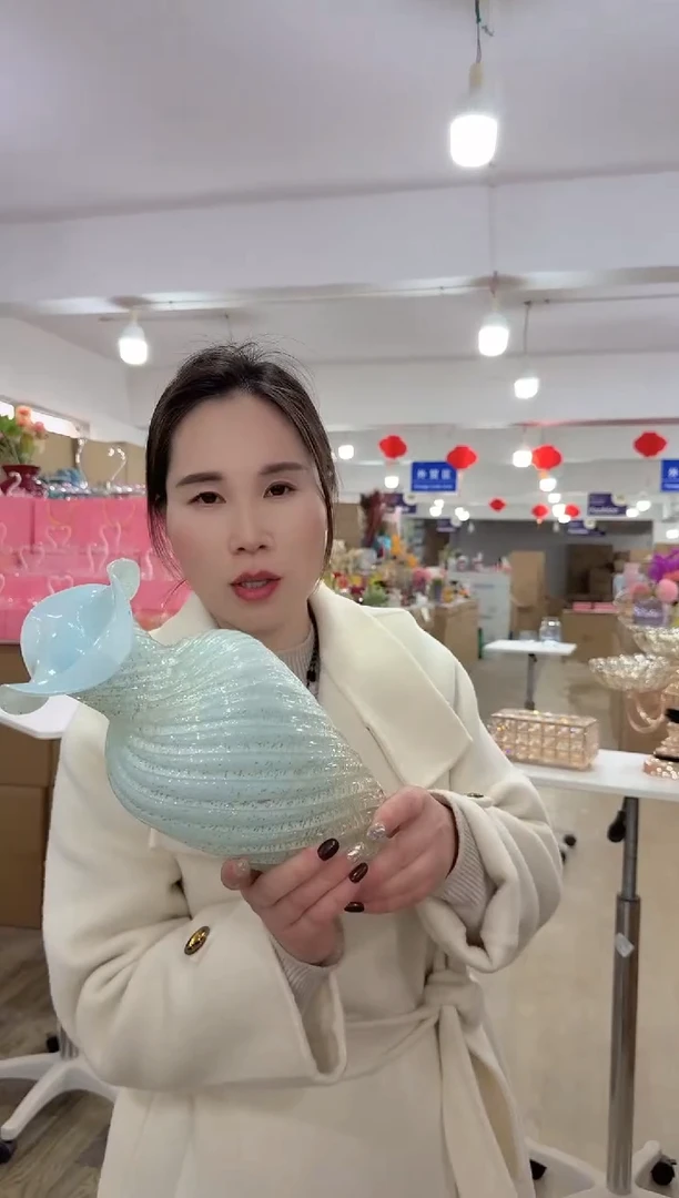 【闪购商品】无铅玻璃美全花器-r-早50