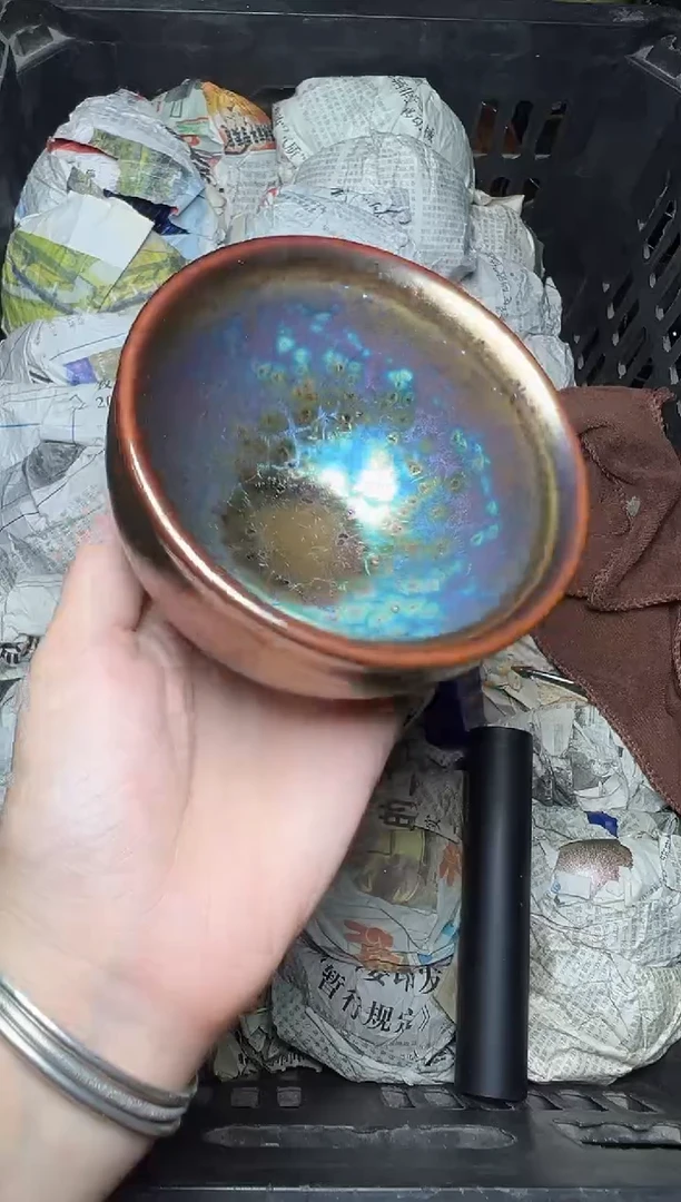 茶盏满天星 盏三疯建盏茶器